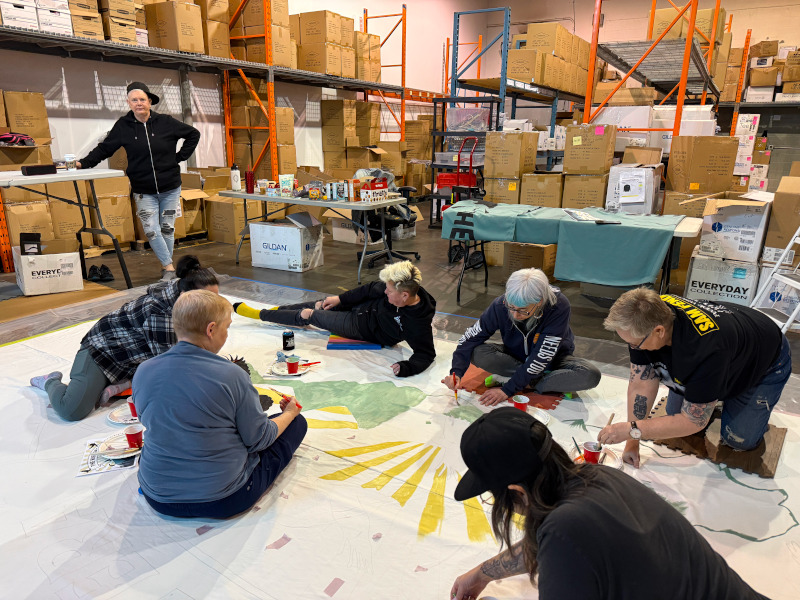 Our First Tifo 24 Painting Day 2 4