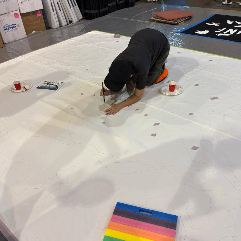 Our First Tifo 22 Painting Day 2 6