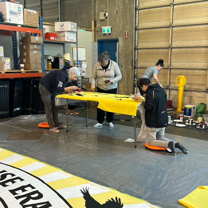 Our First Tifo 35 Painting Day 4 2
